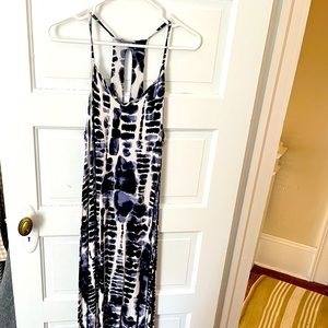 Nicole Miller Tie Dye Maxi Dress